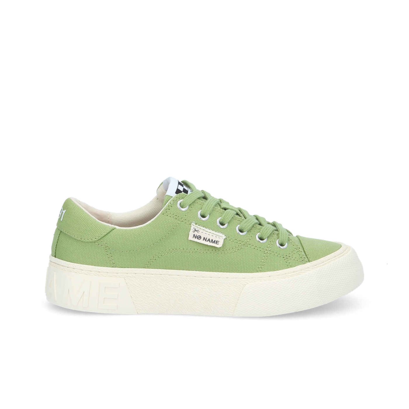 RESET SNEAKER W - CANVAS RECYCLED - APPLE GREEN